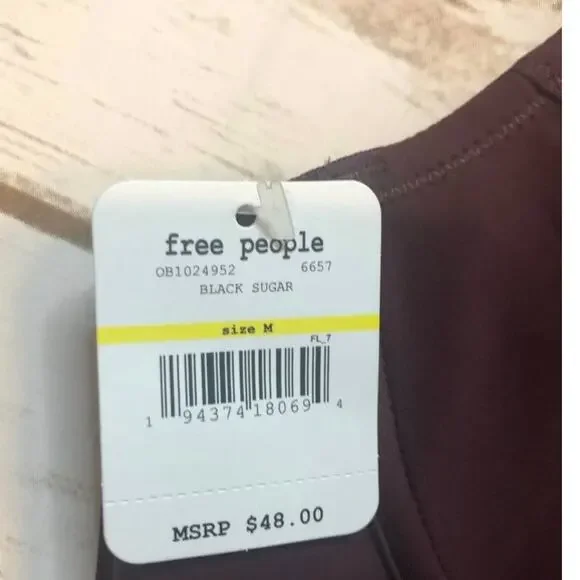 NEW Free People Brianna Longline Underwire Neo Bra Medium - Picture 5 of 13